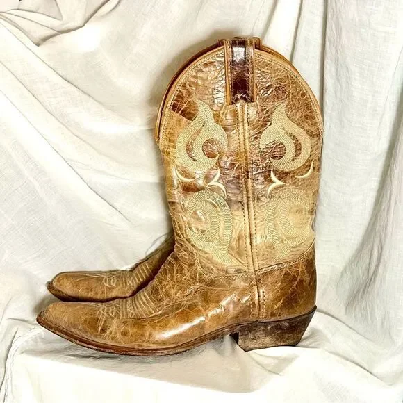 Justin Bent Rail Western Boot Style BR103 Sz W 8.5 B, M 10 B - Picture 2 of 7